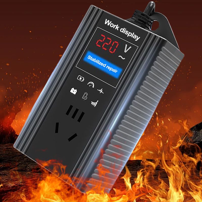 Electric Battery Pulse Repair Charger with LCD Display