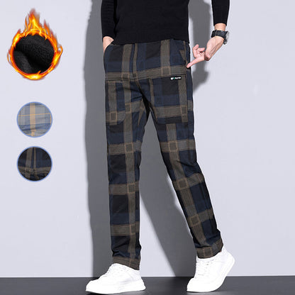 🥰Hot Sales - 50% OFF✨Men's Casual Plaid Pants with Pockets