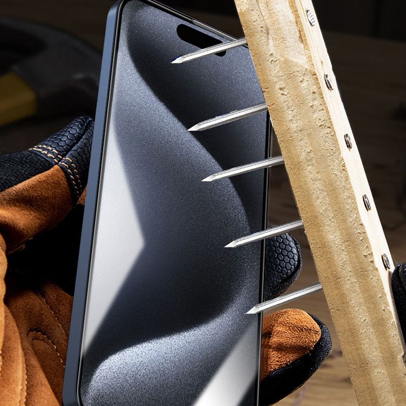 Quick-Apply Anti-Dust and Blue Light Screen Privacy Protector for iPhone