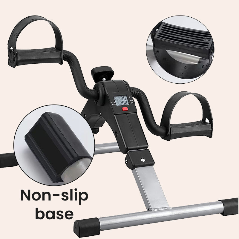 Mini Folding Pedal Exerciser for Under Desk Use