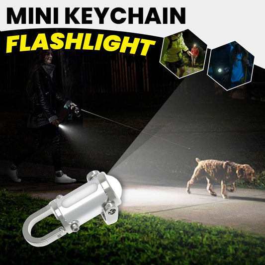 🔥Hot Sale 55% OFF🔥1200LM Super Bright Mini Keychain Flashlight Waterproof