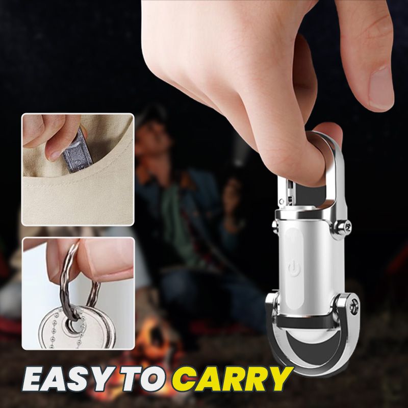 🔥Hot Sale 55% OFF🔥1200LM Super Bright Mini Keychain Flashlight Waterproof