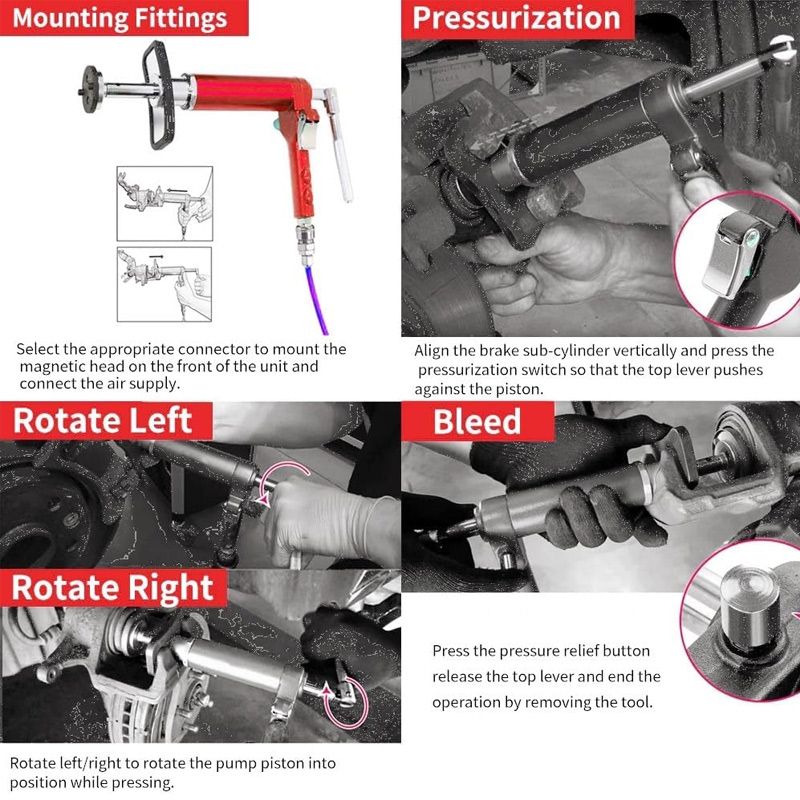 24pcs Pneumatic Brake Caliper Compression Tool（50% OFF）