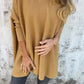 Women's Long Sleeve Knitted V-Neck Loose Long Top（50% OFF）