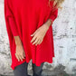 Women's Long Sleeve Knitted V-Neck Loose Long Top（50% OFF）