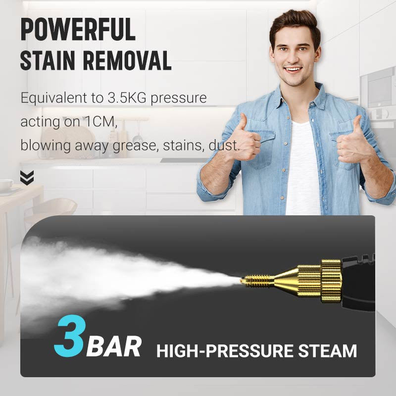 🔥Hot Sale 55% OFF🔥2500W Handheld High-Temperature Pressurized Steam Cleaner