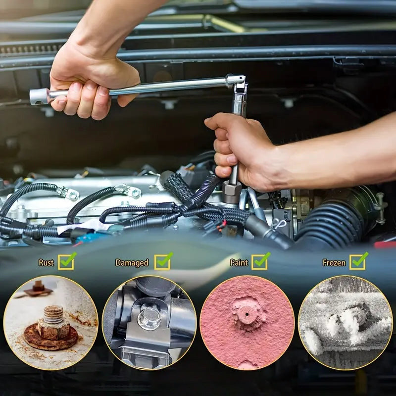 ⚡Hot Sale 55% OFF 🔩Damaged Screw And Bolt Extractor Set🚗