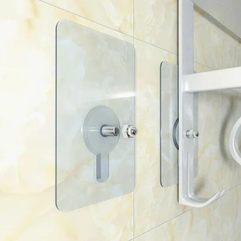 ✨Shock and screw-free self-adhesive hook for versatile use