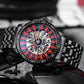 🔥Hot Sale🔥 Men's Roulette Watch - Unique Design🕰️Stylish Casino Flair, Show Your Personality!