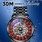 🔥Hot Sale🔥 Men's Roulette Watch - Unique Design🕰️Stylish Casino Flair, Show Your Personality!
