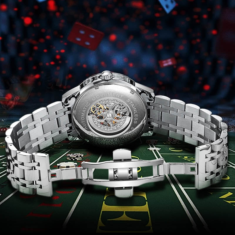 🔥Hot Sale🔥 Men's Roulette Watch - Unique Design🕰️Stylish Casino Flair, Show Your Personality!