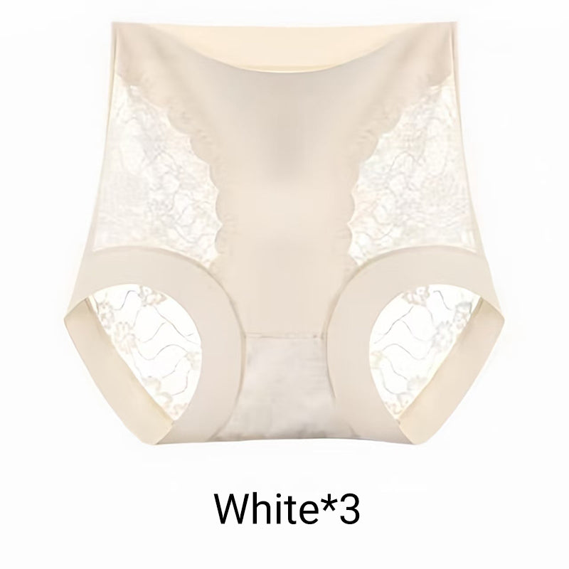 Women’s High Waist Lace Seamless Panties