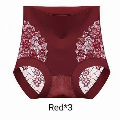 Women’s High Waist Lace Seamless Panties