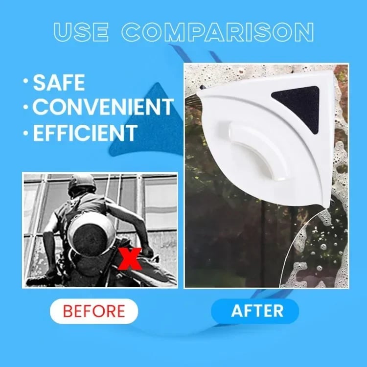 🔥Last Day Promotion 50% OFF - Upgrade Magnetic Window Cleaner (Free Shipping for 2 pieces)