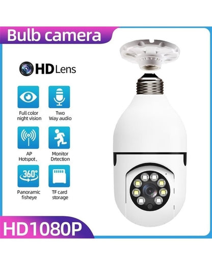 🔥Hot Sale 2025! 50% Off🔥Wireless WiFi Light Bulb Camera💡Security Cam👀 Grab Yours Now!