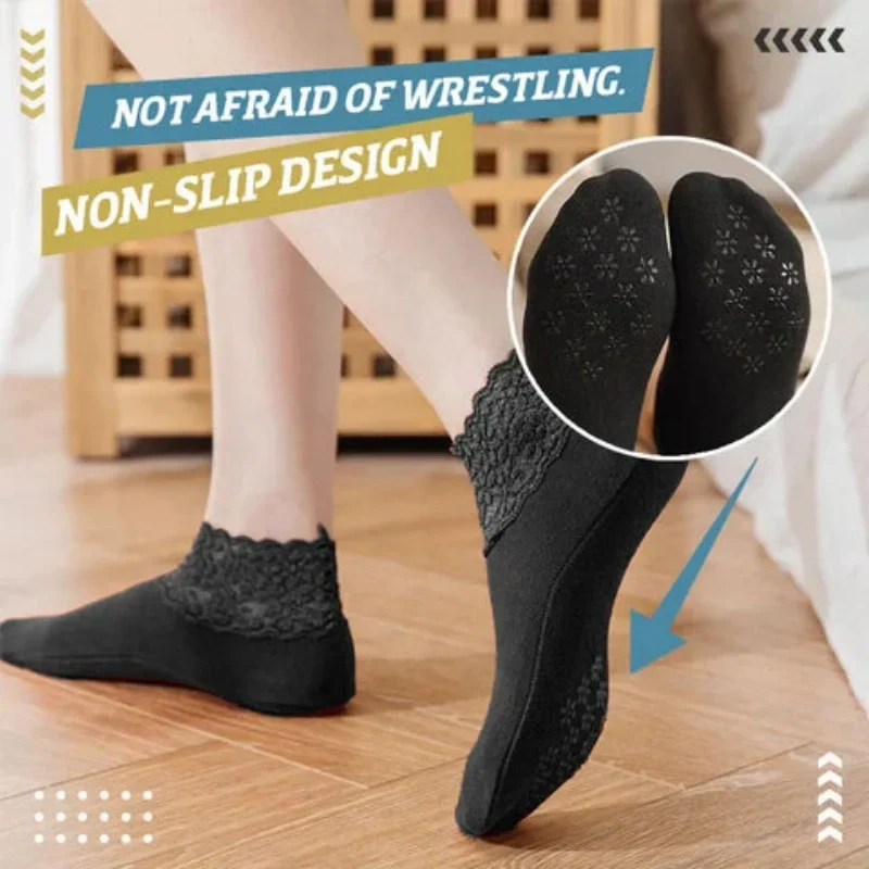 🔥 Spring New Fashion Lace Ankle Socks🌈 (One size fit all)🔥