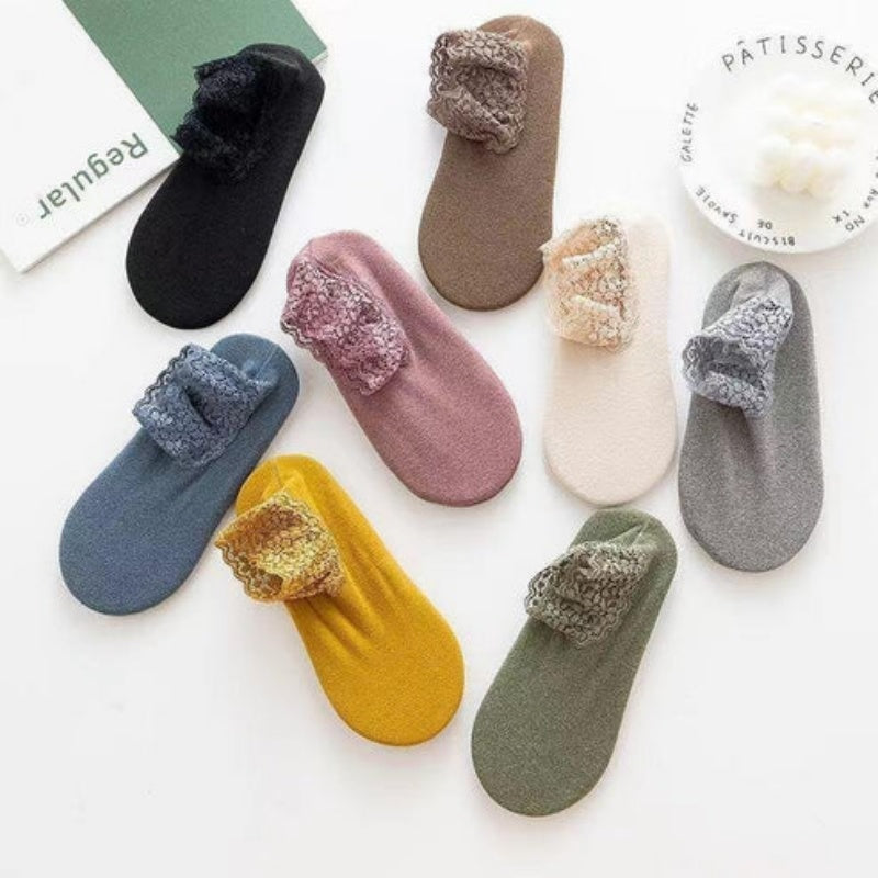 🔥 Spring New Fashion Lace Ankle Socks🌈 (One size fit all)🔥