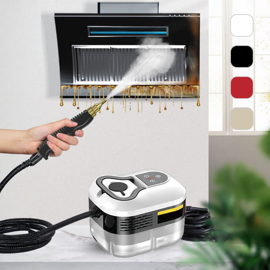 💨 Portable Handheld Steam Cleaner – 10 Accessories 🛠️, Adjustable Levels ⚙️, Fast Heat-Up 🔥 – For Kitchen 🍳, Bathroom 🚿, Tile 🧱 & Car 🚗