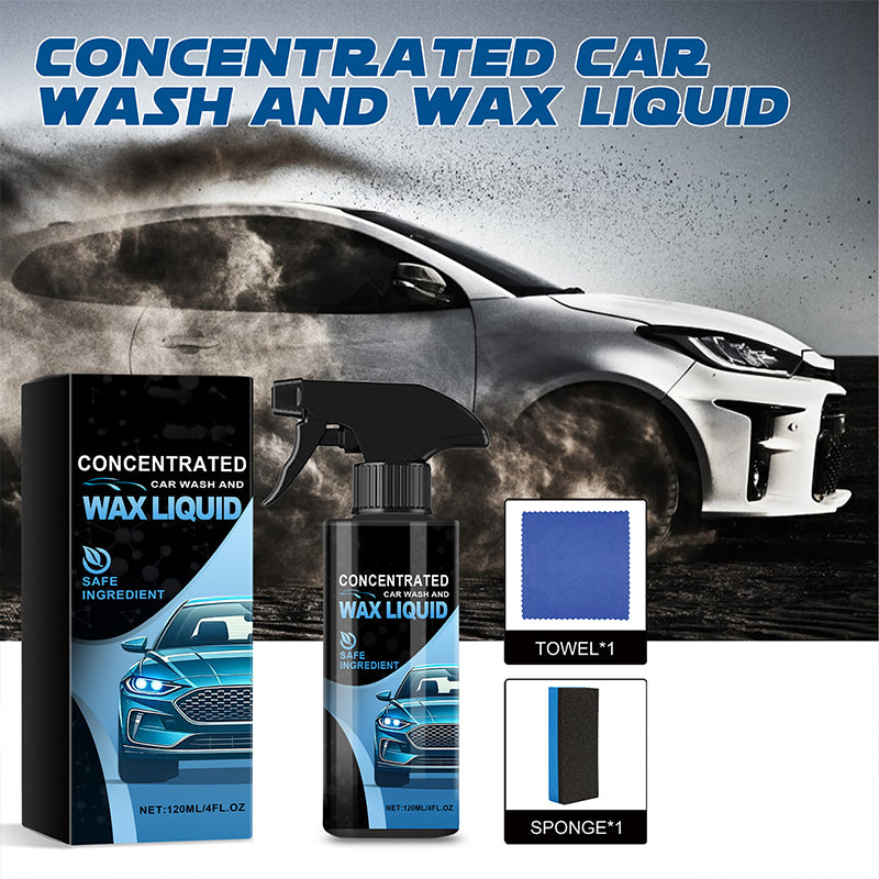 🔥Buy 3 Get 2 Free✨ Gentle and effective car cleaning spray with sponge and wipe