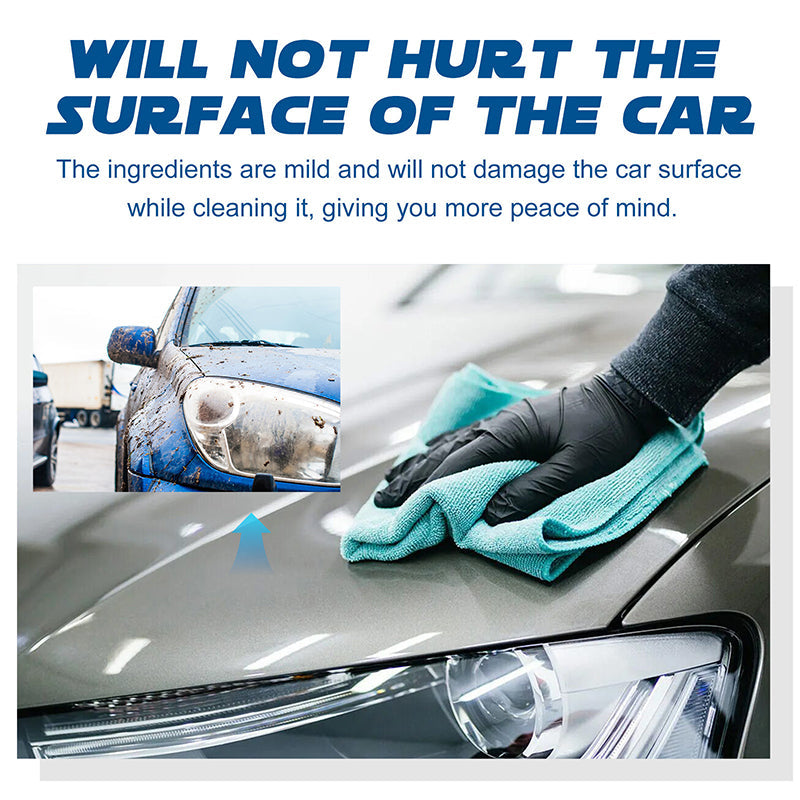 🔥Buy 3 Get 2 Free✨ Gentle and effective car cleaning spray with sponge and wipe