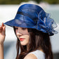 👒2025 Summer Essentials🙋‍♀️Elegant Wide Brim Flower UV Protective Hat