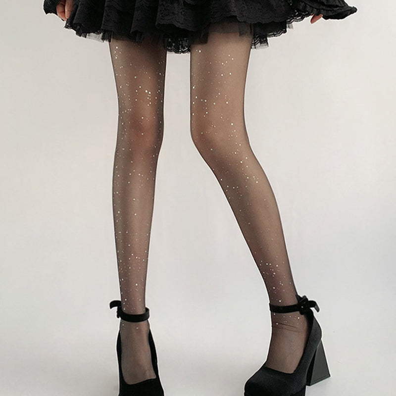 Women's Fashion Sexy Glitter Sequin Stockings