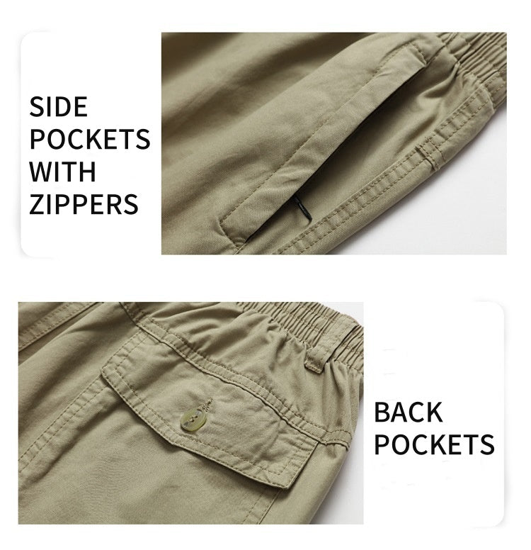 💖HOT SALE 50% OFF👖Multi-Pocket Durable Ultra Comfort Loose Fit Pants