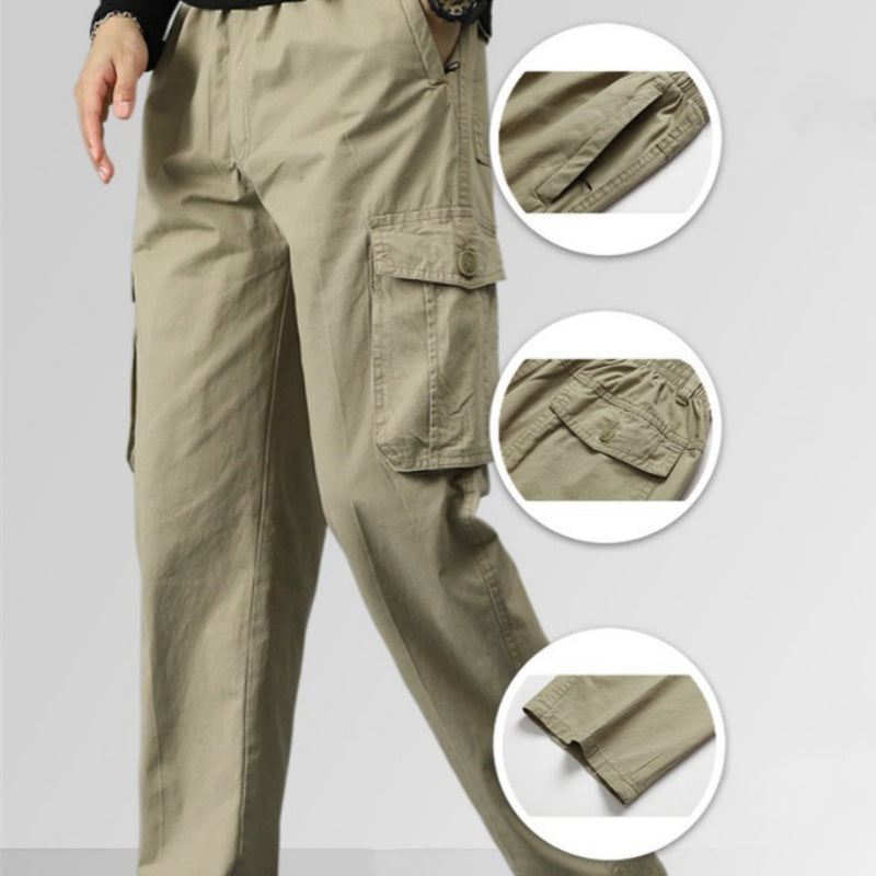 💖HOT SALE 50% OFF👖Multi-Pocket Durable Ultra Comfort Loose Fit Pants