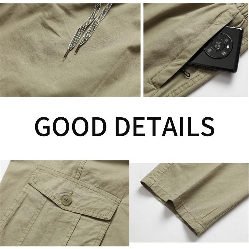 💖HOT SALE 50% OFF👖Multi-Pocket Durable Ultra Comfort Loose Fit Pants