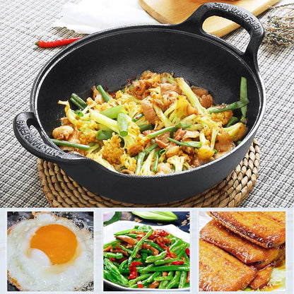 🔥Hot Sale 57% Off🔥Uncoated Thick Iron Pot