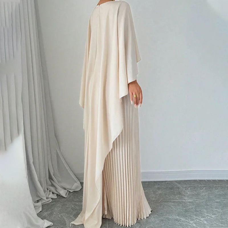 💖LAST DAY SALE 50% OFF👗Elegant Unique Pressed Pleat Irregular DressElegant Unique Pressed Pleat Irregular Dress
