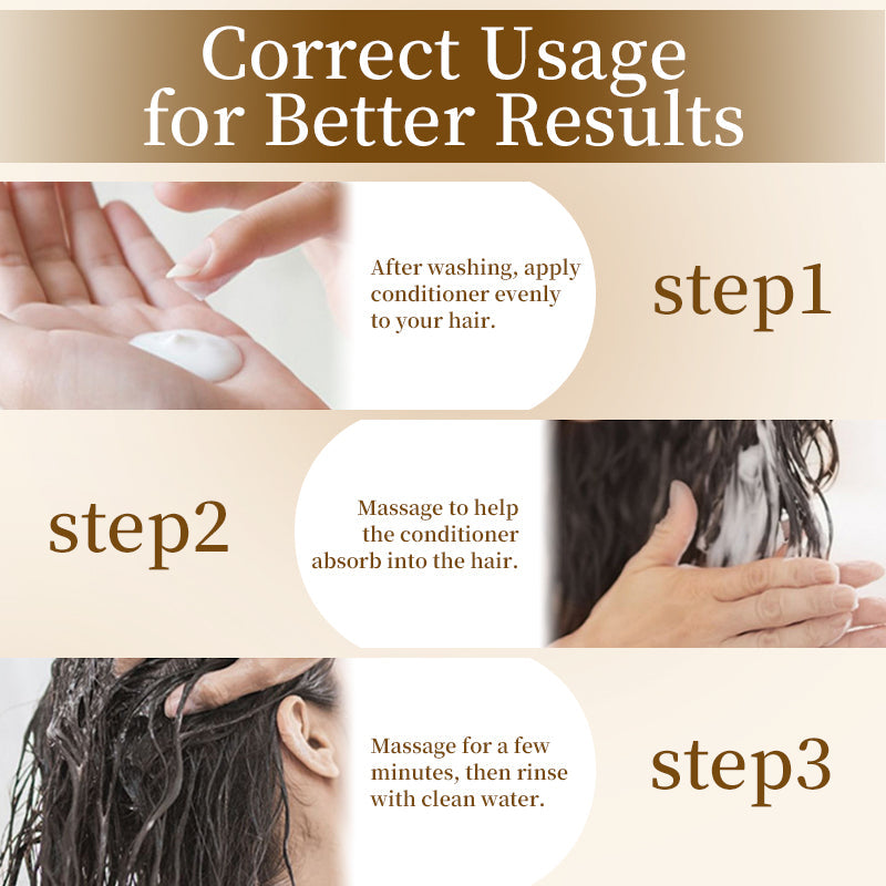 🔥 Only Today Buy 2 Get 1 Free  - Long Lasting Nourishing Smoothing Conditioner