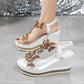 🌸2025 Spring Specials👡Glitter Butterfly Embellished Open Toe Sandals