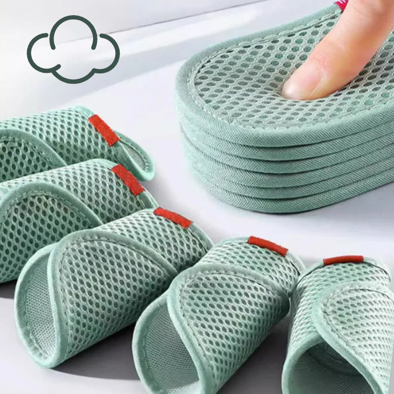 🔥BUY 2 GET 1 FREE🔥 Wormwood Deodorizing Breathable Comfort Insoles - Freshen Every Step Lasting Comfort!