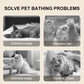 Protecting the health of pets and family ✨ Pet Glove Bathing Wipes for 🐶Dogs & Cats😺(zhou ye)