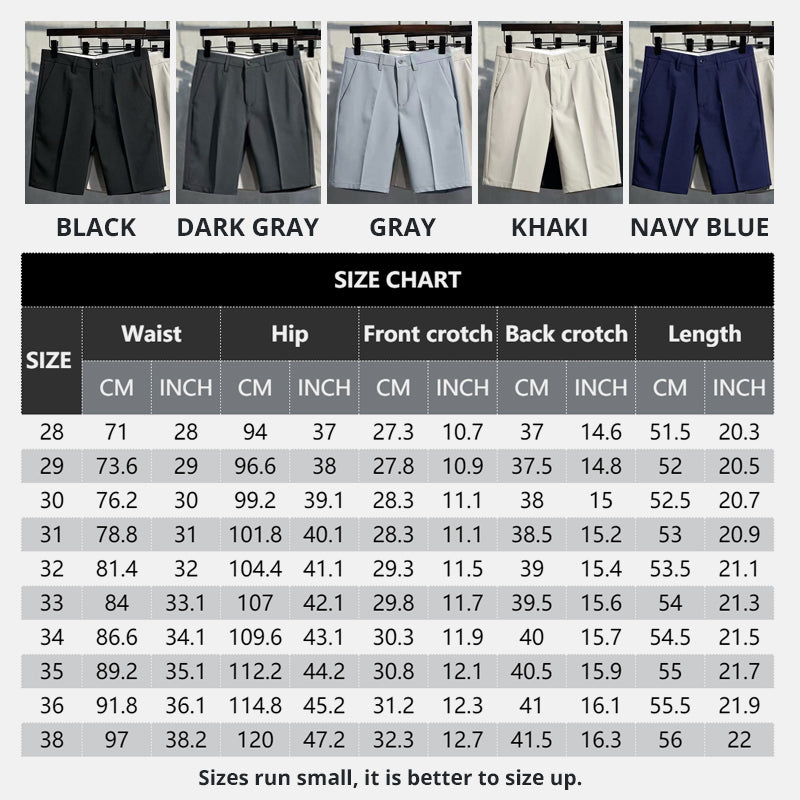 🩳 Men's Stretch Quick Dry Casual Work Golf Shorts