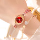 ✨2025 New Design🎀⌚Women's Colored Zircon Bracelet Watch
