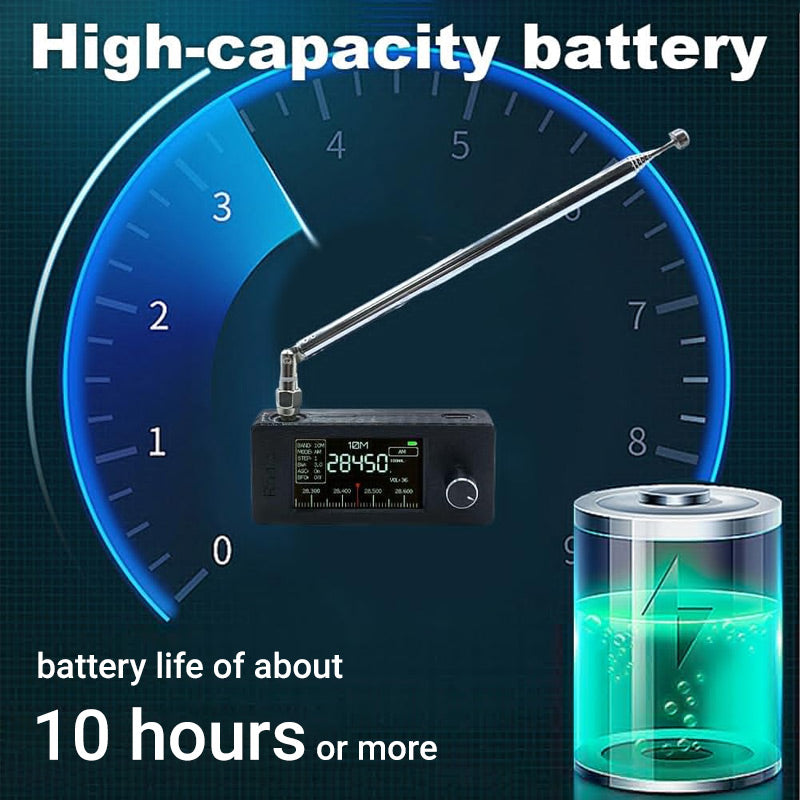 📻Mini Rechargeable Portable AM FM Transistor Radio