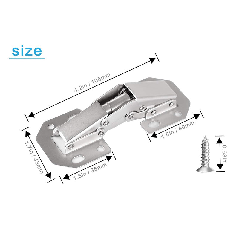 💯 Limited Time Half Price - Thickened Stainless Steel Spring Hinge
