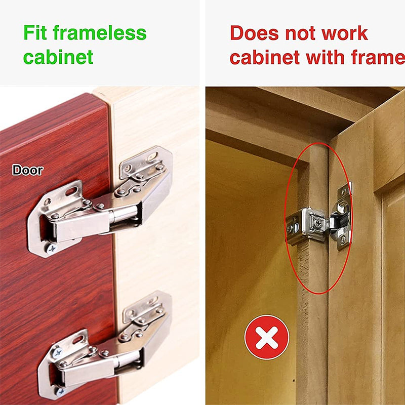 💯 Limited Time Half Price - Thickened Stainless Steel Spring Hinge