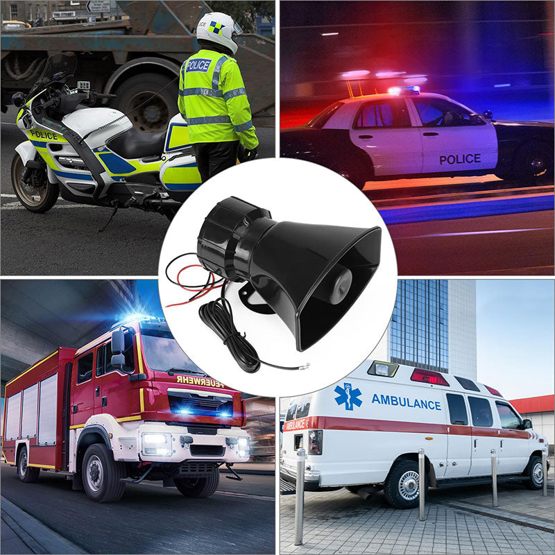 100W Alarm Horn Siren Shouting Speaker