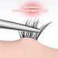 🦊👁️Self-Adhesive Fox-Eye Winged False Eyelashes✨ Charming Eye Look  Instantly Achievable
