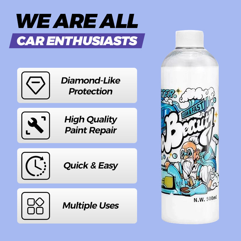 🚗💧Quick Polish Waterproof Coating Agent🔜 Instant Shine Long-lasting Protection Keep Your Ride Looking New
