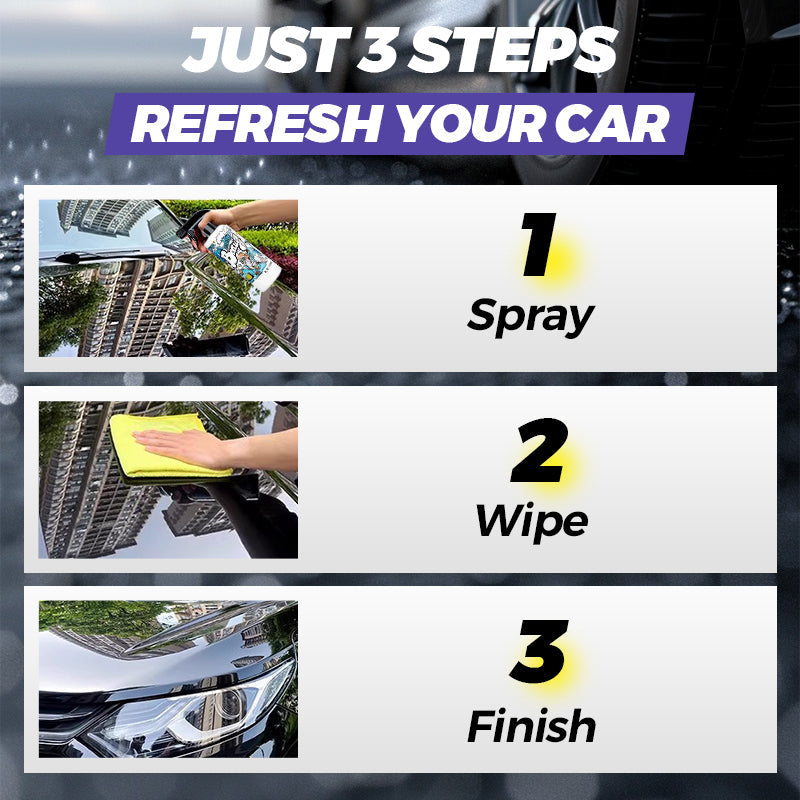 🚗💧Quick Polish Waterproof Coating Agent🔜 Instant Shine Long-lasting Protection Keep Your Ride Looking New