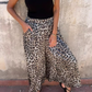 🔥Super Specials-50%OFF🔥Women's Leopard Print Loose Casual Wide Leg Pants