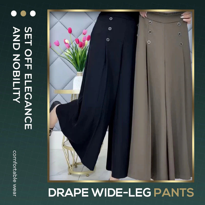 🔥Exclusive 2026 Luxury Sale✨ The Perfect Fit: Flowy & Flattering Pleated Wide Leg Pants