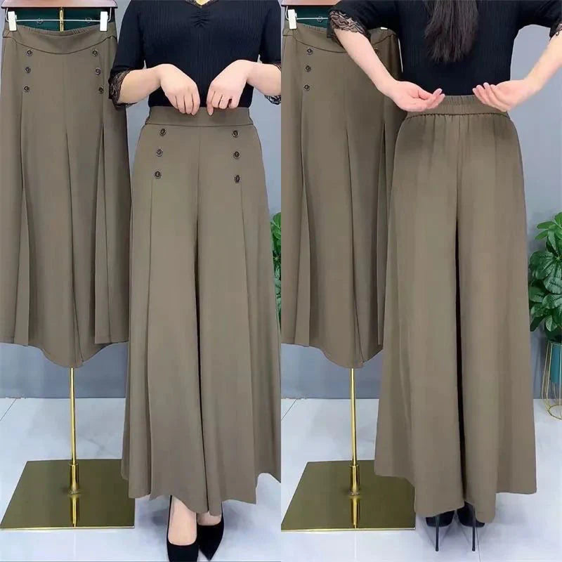 🔥Exclusive 2026 Luxury Sale✨ The Perfect Fit: Flowy & Flattering Pleated Wide Leg Pants