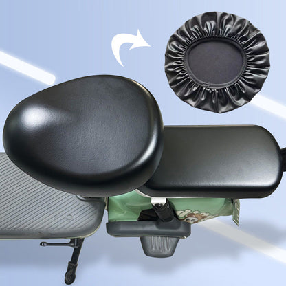🔥Buy 1 Get  1🔥🛵💧 Waterproof Artificial Leather Seat Cover for Electric Moped - Stylish Protection Buy More Get More Ride with Confidence