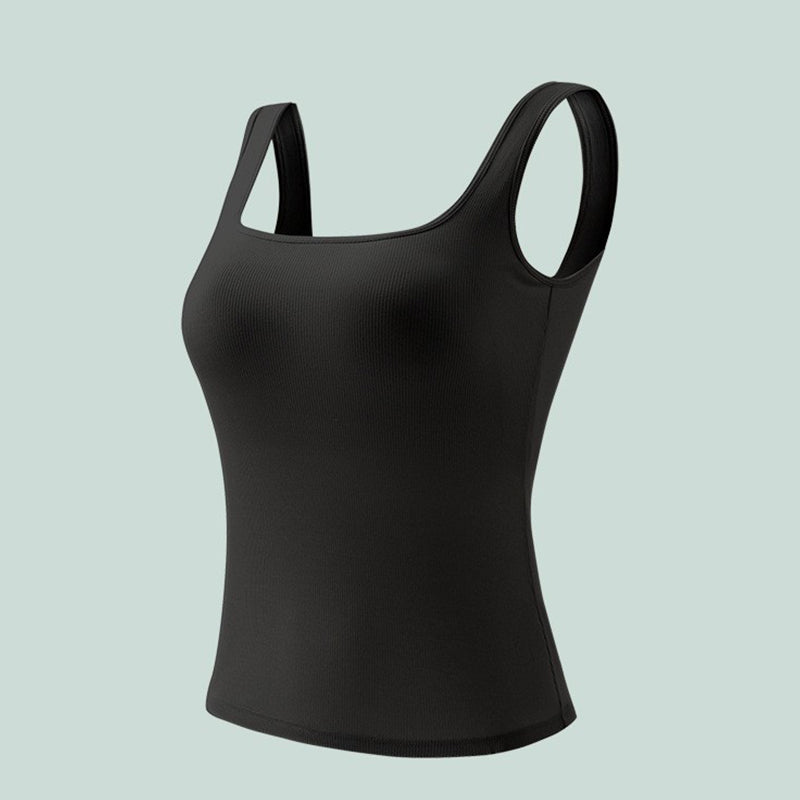 👙✨Women's Comfortable Backless Tank Top with Built-in Bra💕 Effortless Comfort, Built-in Support, Summer Must-Have!