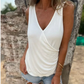 👚💖Button Cross V-Neck Tank Top🌟 Stylish Design, Elegant Fit, Essential for Summer!